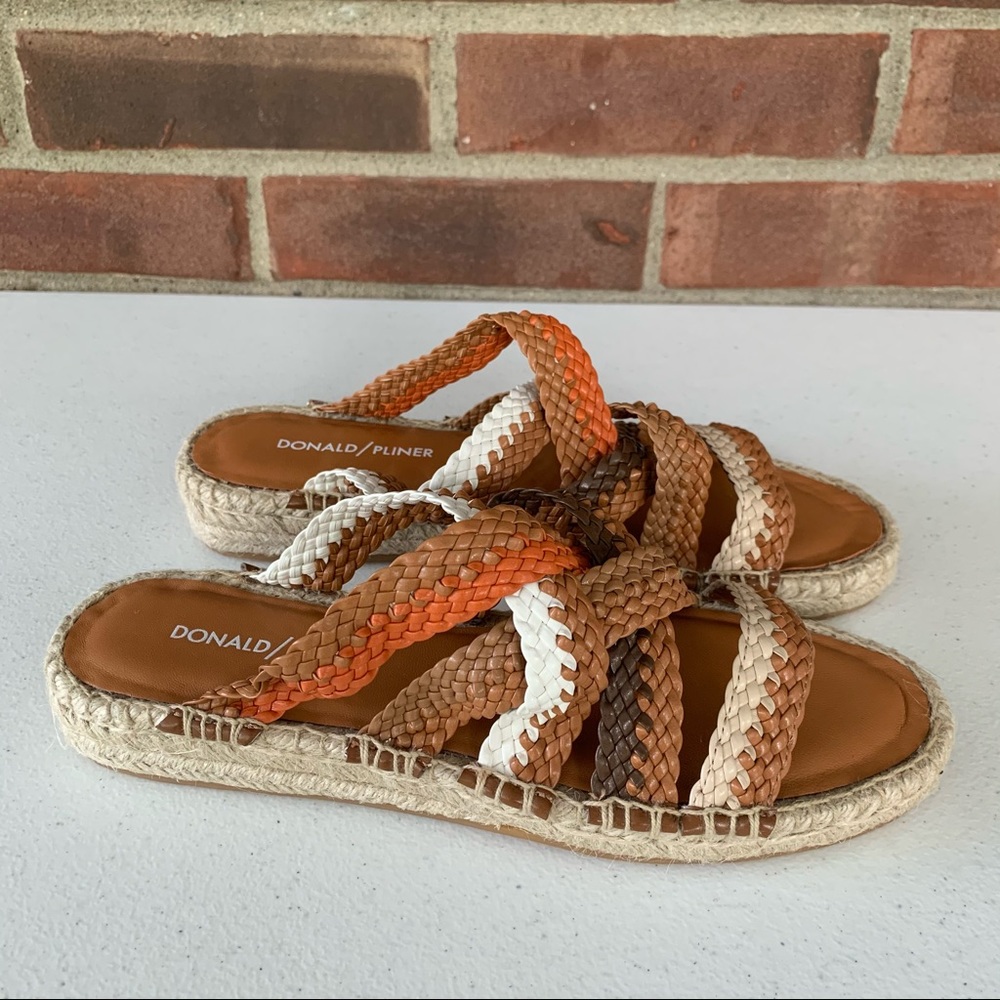 Donald Pliner Rhonda woven espadrille sandals